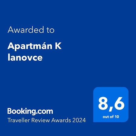 Apartmán K lanovce Apartman Jáchymov Kültér fotó